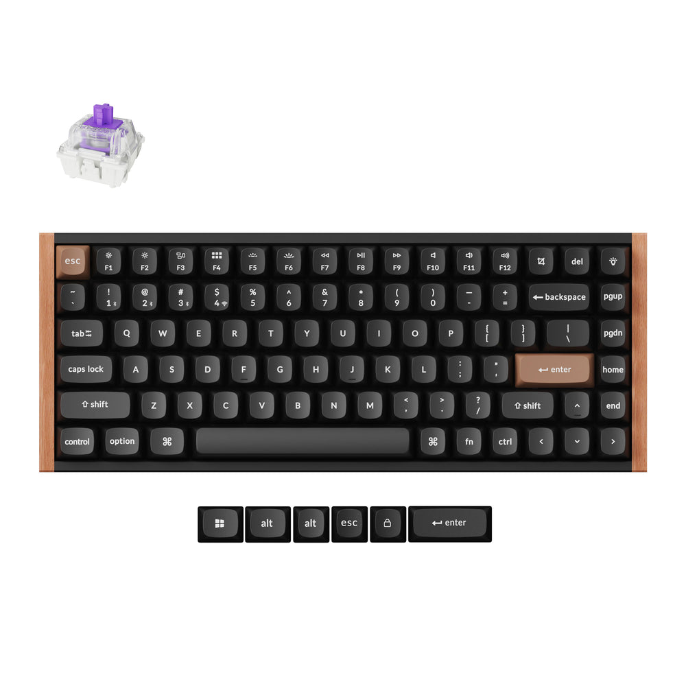 Keychron K2 HE Wireless Magnetic Switch Custom Keyboard(US ANSI Layout)