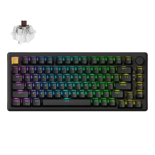 Keychron J2 QMK Wireless Mechanical Keyboard (US ANSI Layout)