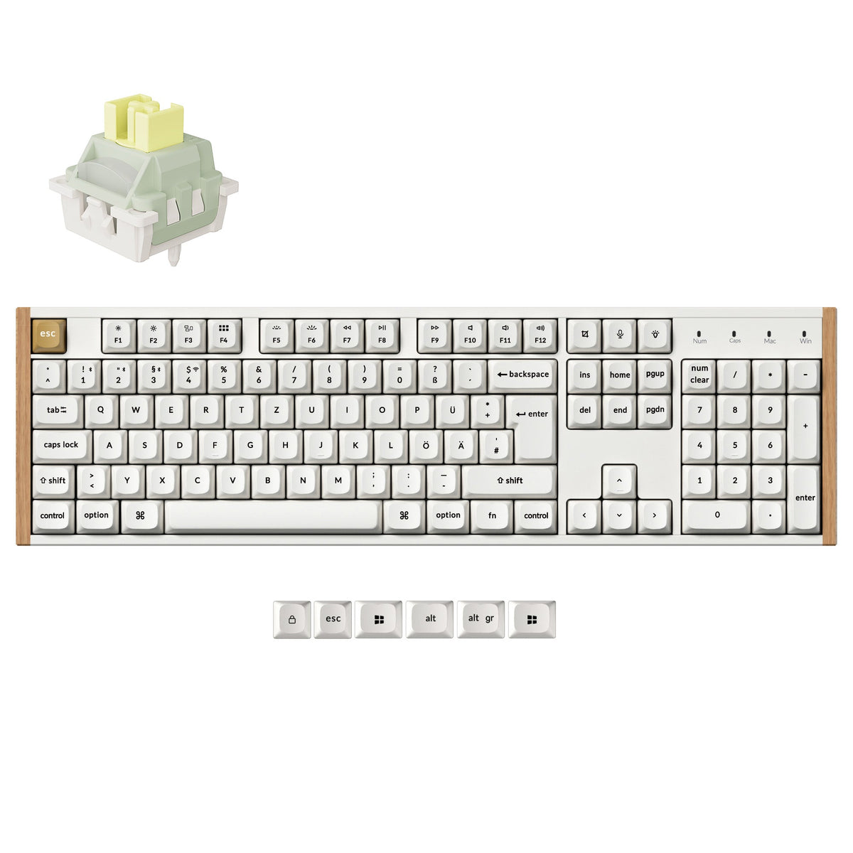 Keychron K10 HE Wireless Magnetic Switch Custom Keyboard ISO Layout Collection