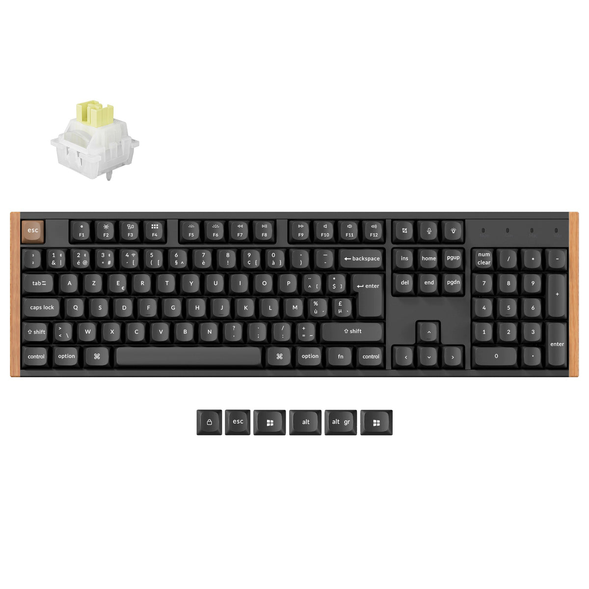 Keychron K10 HE Wireless Magnetic Switch Custom Keyboard ISO Layout Collection
