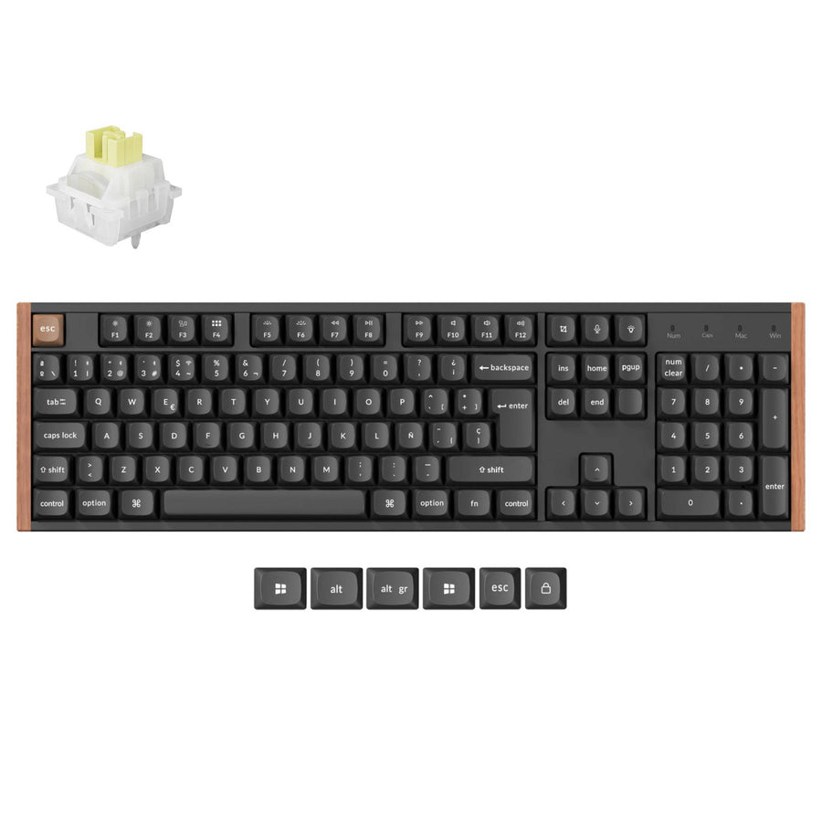 Keychron K10 HE Wireless Magnetic Switch Custom Keyboard ISO Layout Collection