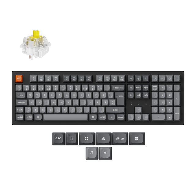 Keychron K10 Max QMK/VIA Wireless Mechanical Keyboard ISO Layout Collection