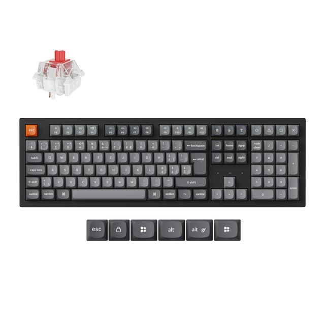 Keychron K10 Max QMK/VIA Wireless Mechanical Keyboard ISO Layout Collection