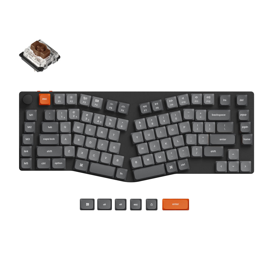 Keychron K15 Max (Alice-Layout) QMK Wireless Custom Mechanical Keyboard