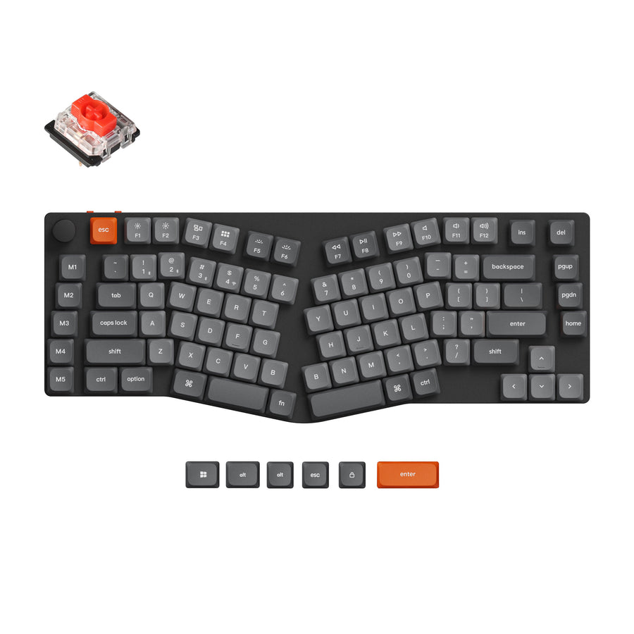 Keychron K15 Max (Alice-Layout) QMK Wireless Custom Mechanical Keyboard