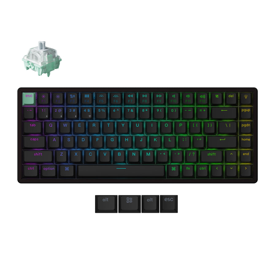 Keychron K2 HE Wireless Magnetic Switch Custom Keyboard(US ANSI Layout)