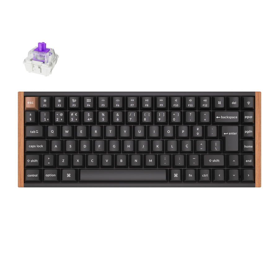 Keychron K2 HE kabellose Custom-Tastatur mit Magnetschaltern, ISO-Layout-Kollektion