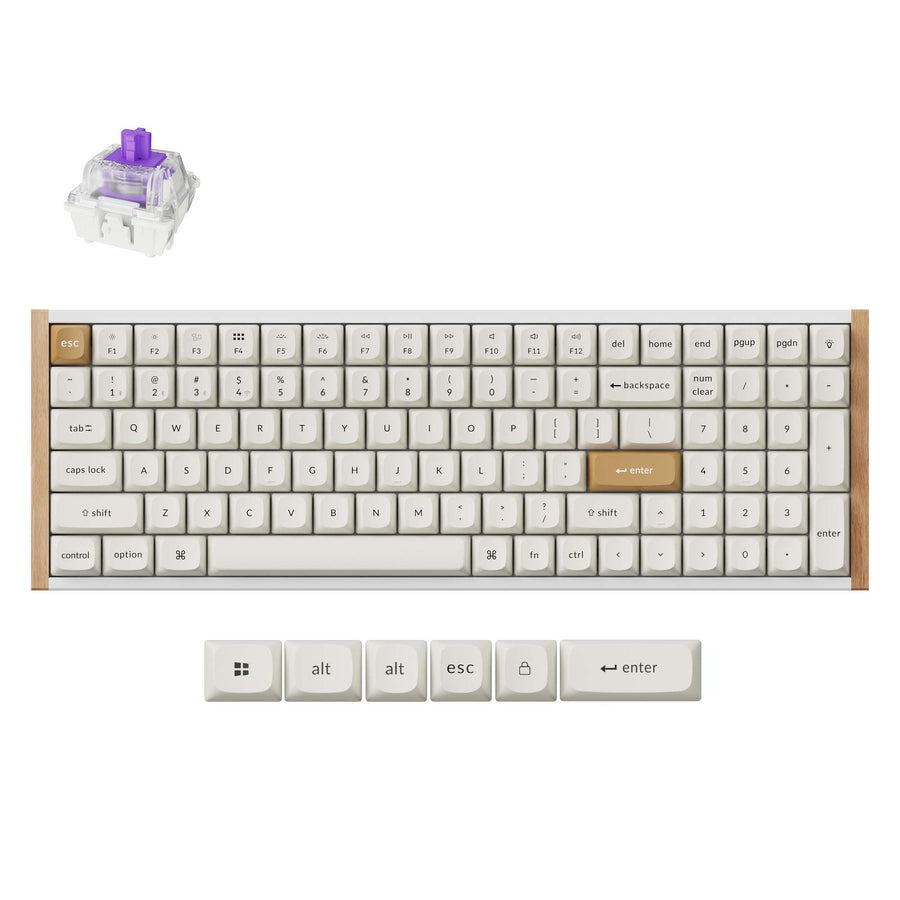 Keychron K4 HE Wireless Magnetic Switch Custom Keyboard(US ANSI Layout)