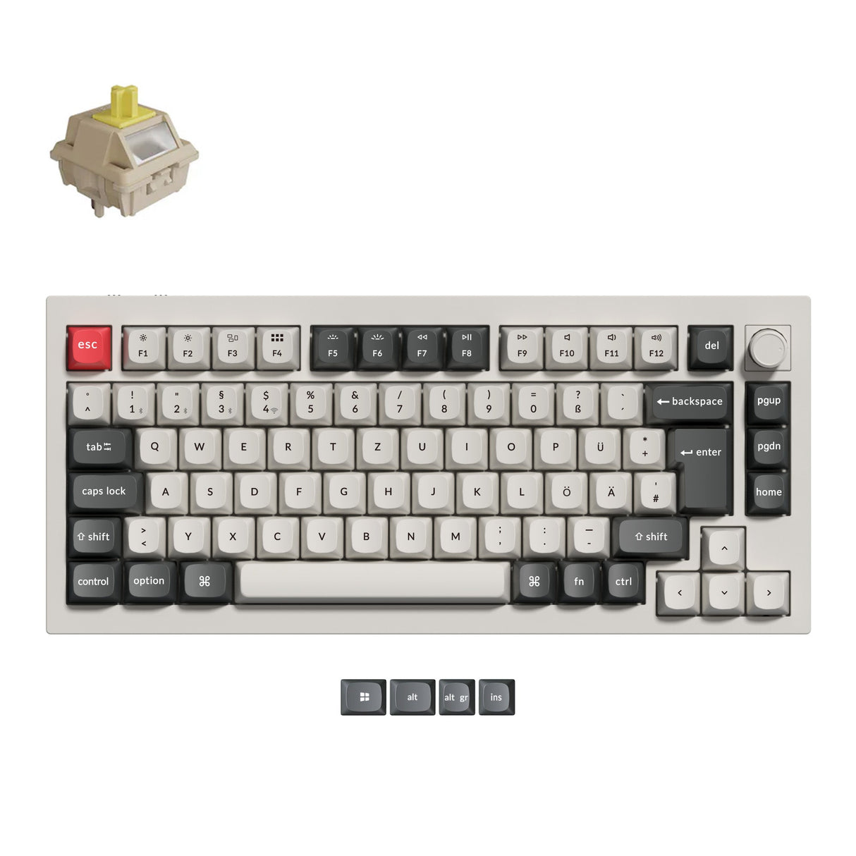 Keychron Q1 Ultra 8K Wireless Custom Mechanical ISO Keyboard