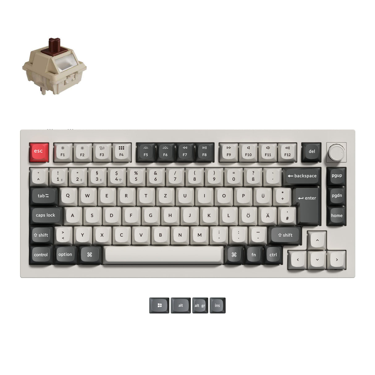 Keychron Q1 Ultra 8K Wireless Custom Mechanical ISO Keyboard