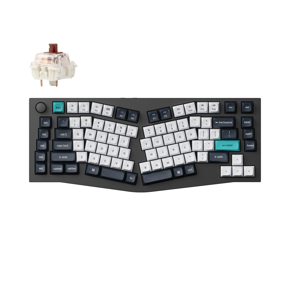 Keychron Q10 Max (Alice-Layout) QMK/VIA kabellose kundenspezifische mechanische Tastatur (US-ANSI-Layout)