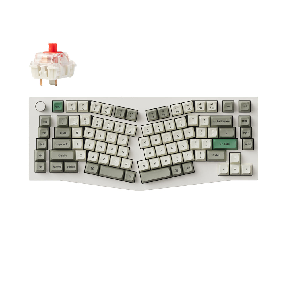 Keychron Q10 Max (Alice-Layout) QMK/VIA kabellose kundenspezifische mechanische Tastatur (US-ANSI-Layout)