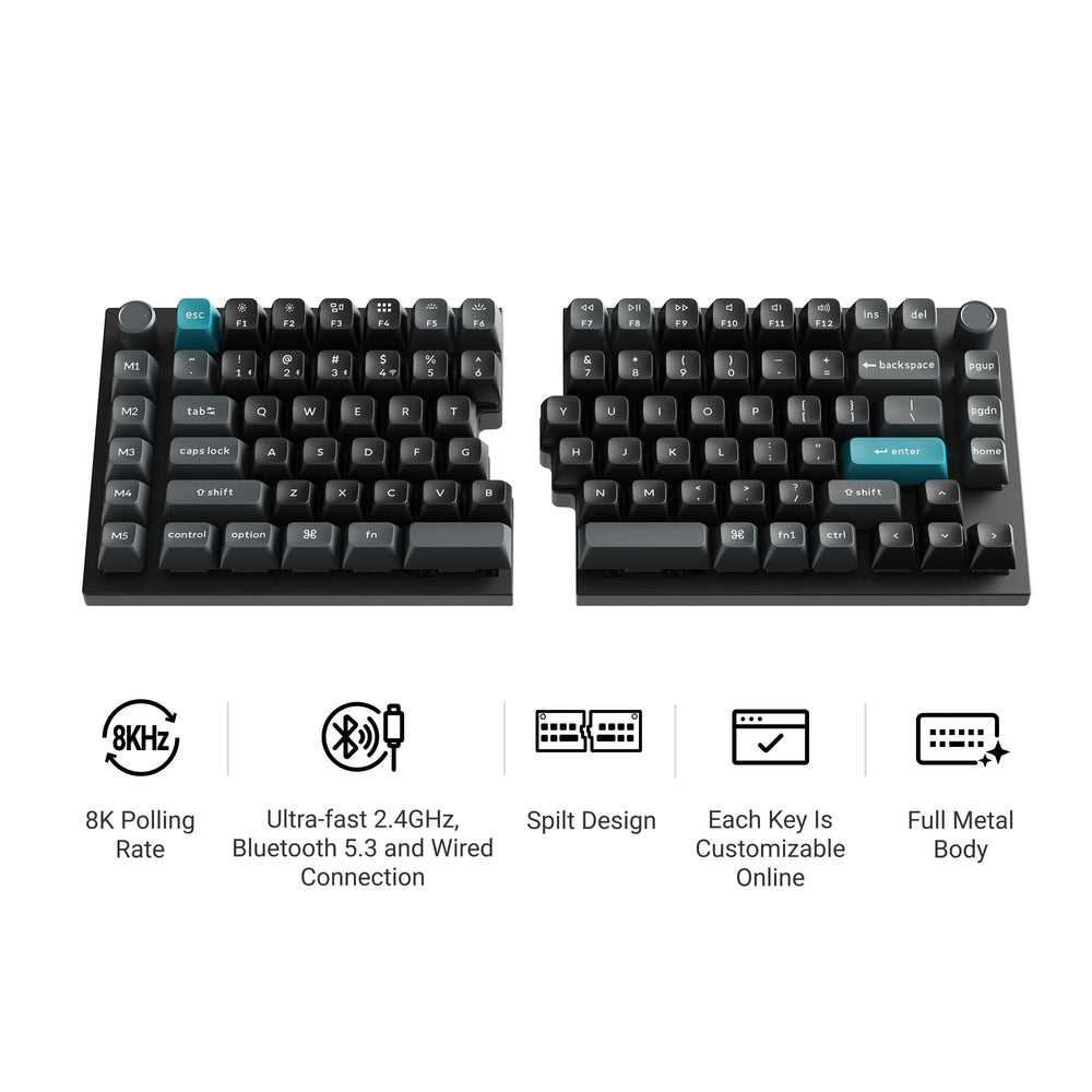 Keychron Q11 Ultra 8K Wireless Custom Mechanical Keyboard (US ANSI Layout)