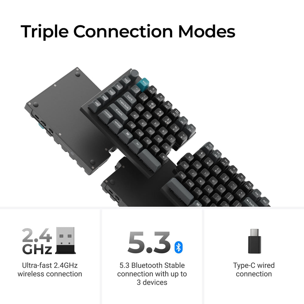 Keychron Q11 Ultra 8K Wireless Custom Mechanical Keyboard (US ANSI Layout)