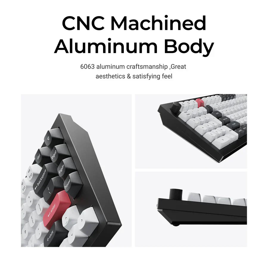 Keychron Q12 HE QMK Wireless Custom Keyboard