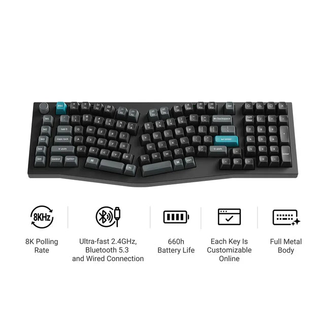 Keychron Q13 Ultra 8K Wireless Custom Mechanical Keyboard(ANSI US Layout)