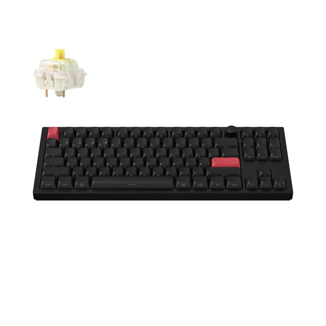 Keychron Q3 Max QMK/VIA kabellose, individuell anpassbare mechanische Tastatur (US ANSI-Layout)