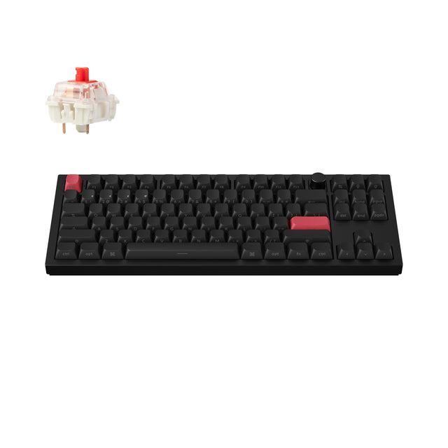 Keychron Q3 Max QMK/VIA kabellose, individuell anpassbare mechanische Tastatur (US ANSI-Layout)