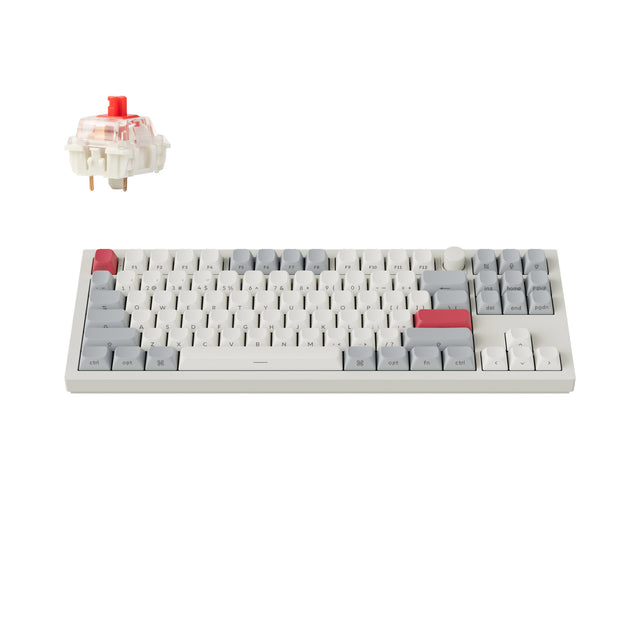 Keychron Q3 Max QMK/VIA kabellose, individuell anpassbare mechanische Tastatur (US ANSI-Layout)