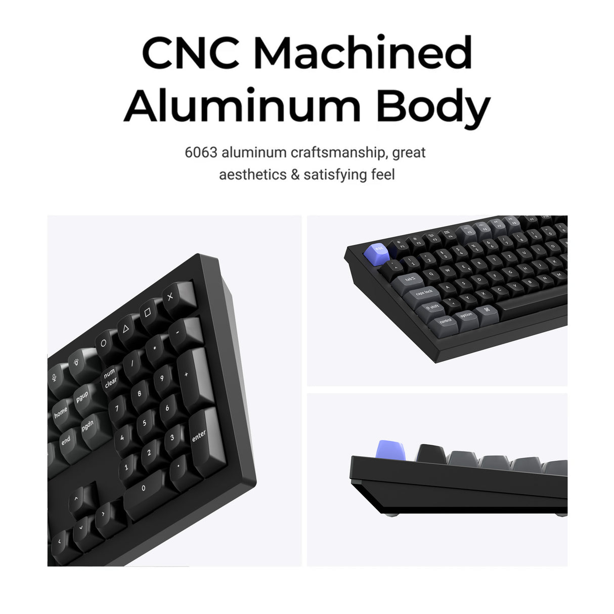 Keychron Q6 HE 8K Magnetic Switch Keyboard(ISO Layout Only Wired Keyboard)