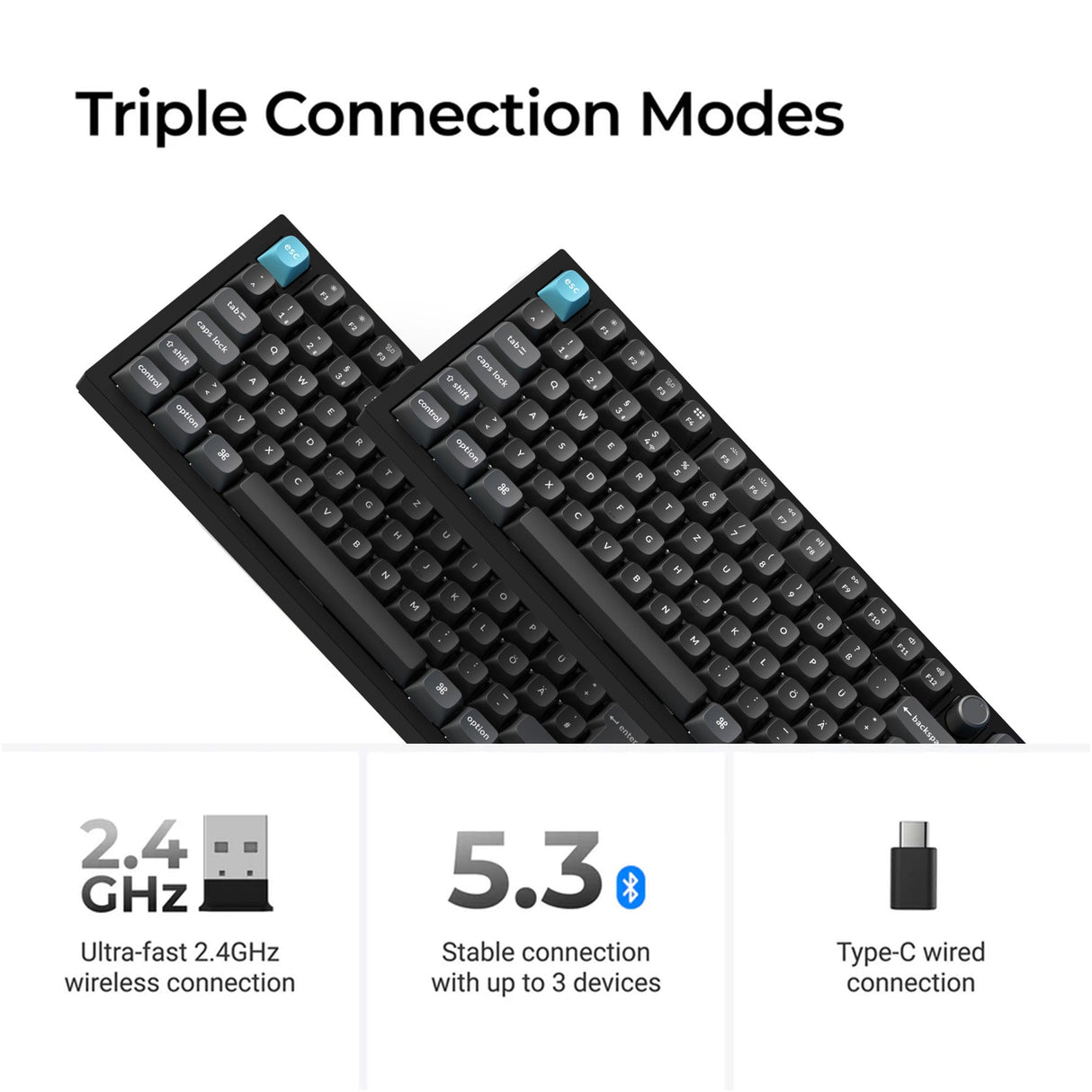 Keychron Q6 Ultra 8K Wireless Custom Mechanical Keyboard (ISO Layout)