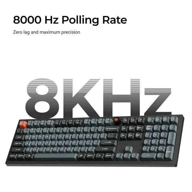 Keychron V6 8K QMK Kabelgebundene Custom-Mechanische Tastatur ISO-Layout-Kollektion
