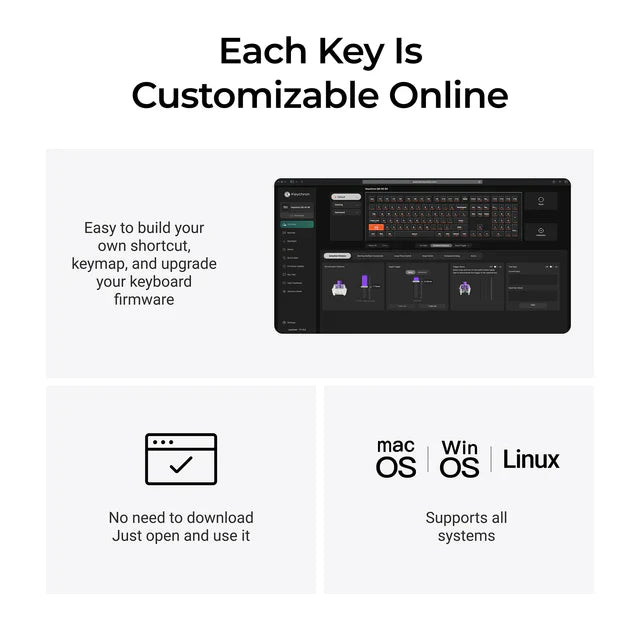 Keychron Q6 HE 8K Magnetic Switch Keyboard(ISO Layout Only Wired Keyboard)
