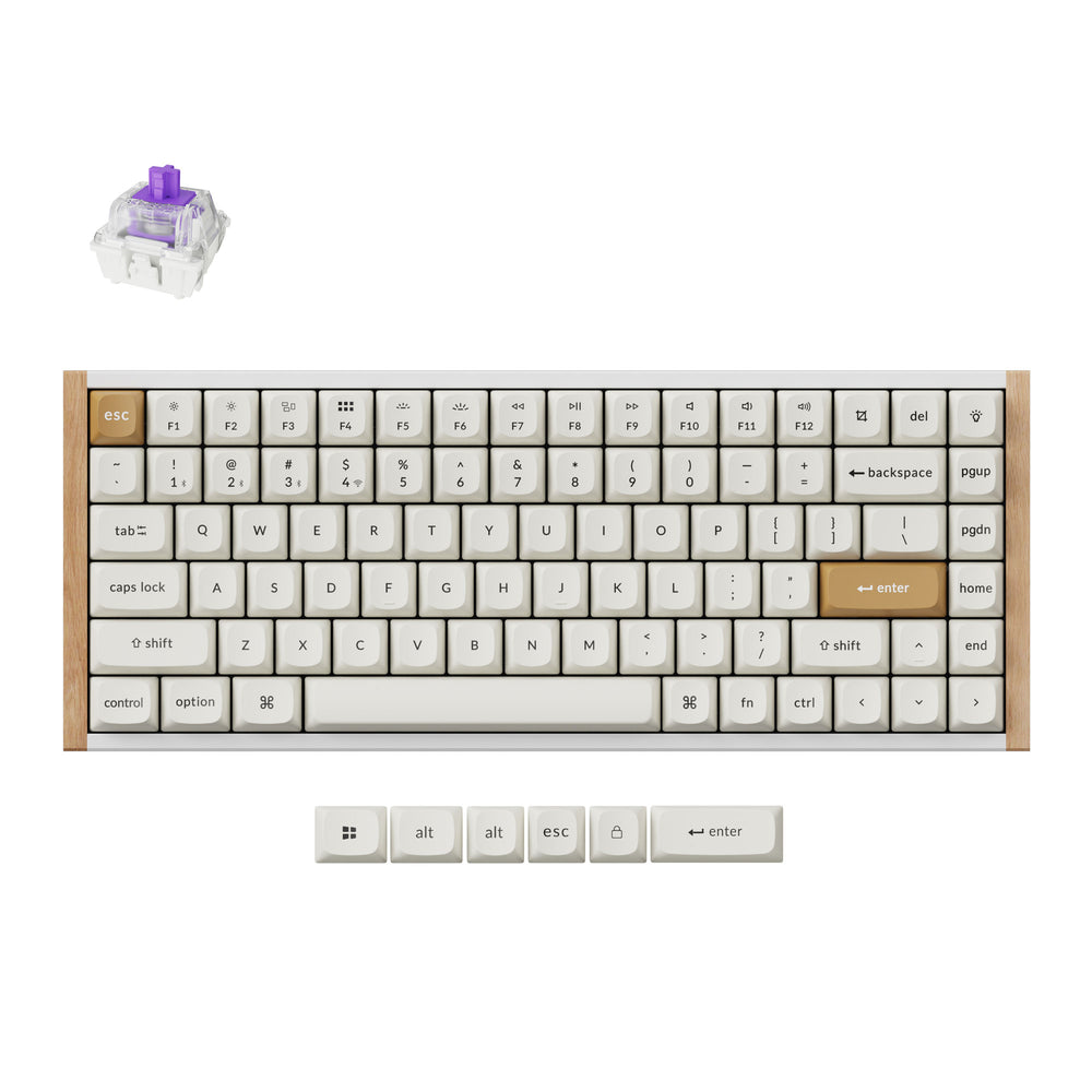 Keychron K2 HE Wireless Magnetic Switch Custom Keyboard(US ANSI Layout)
