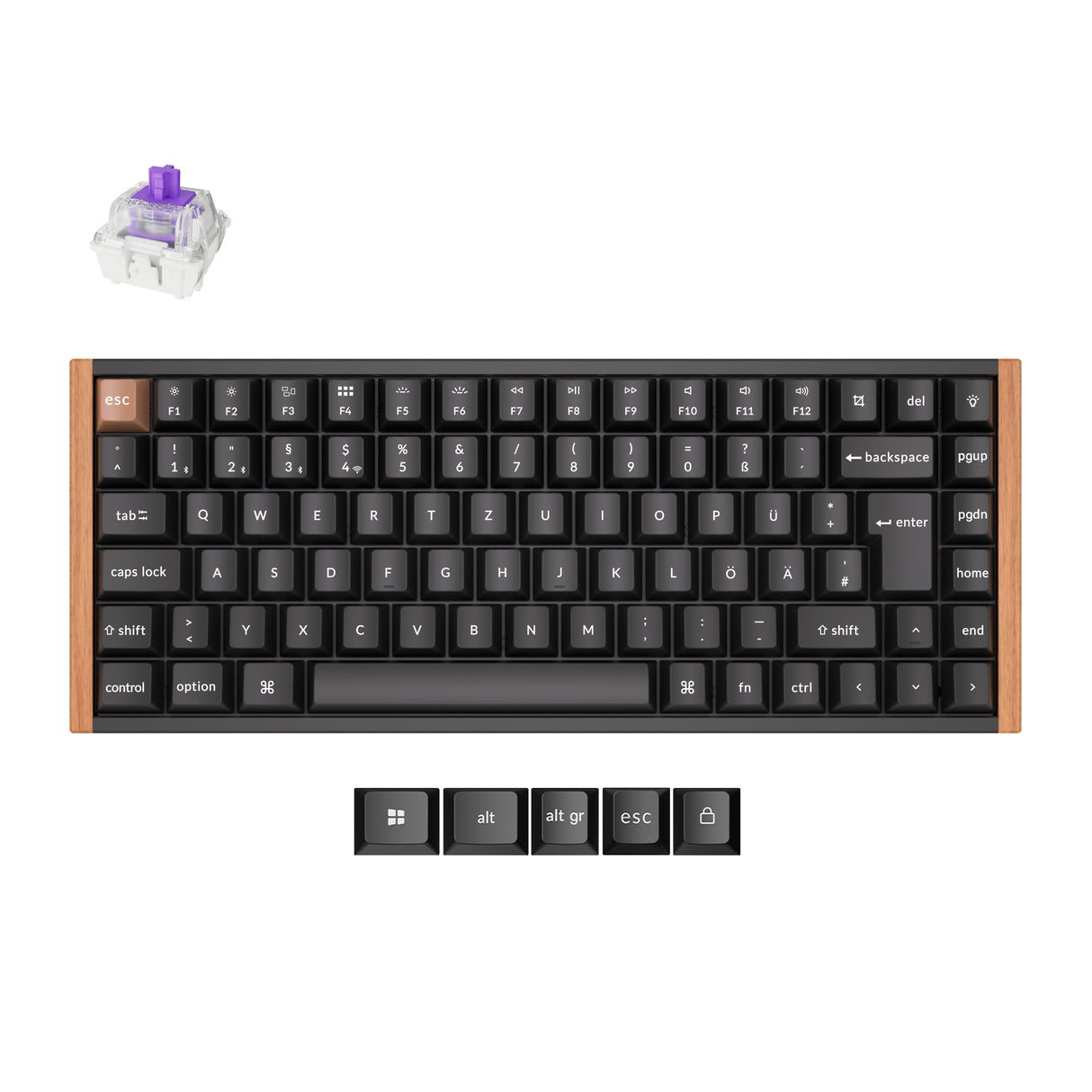 Keychron K2 HE Wireless Magnetic Switch Custom Keyboard ISO Layout Collection
