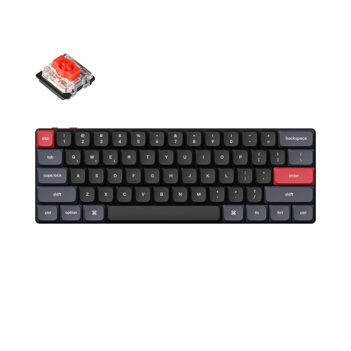 Keychron K9 Pro QMK/VIA Drahtlose benutzerdefinierte mechanische Tastatur (US-Layout)
