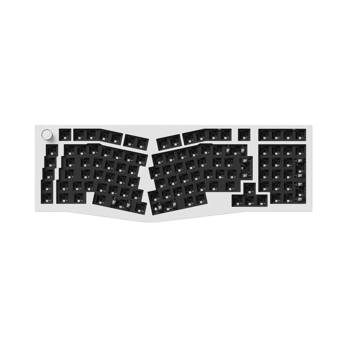 Keychron Q13 Pro (Alice Layout) QMK/VIA Kabellose, individuell anpassbare mechanische Tastatur (US-Layout)