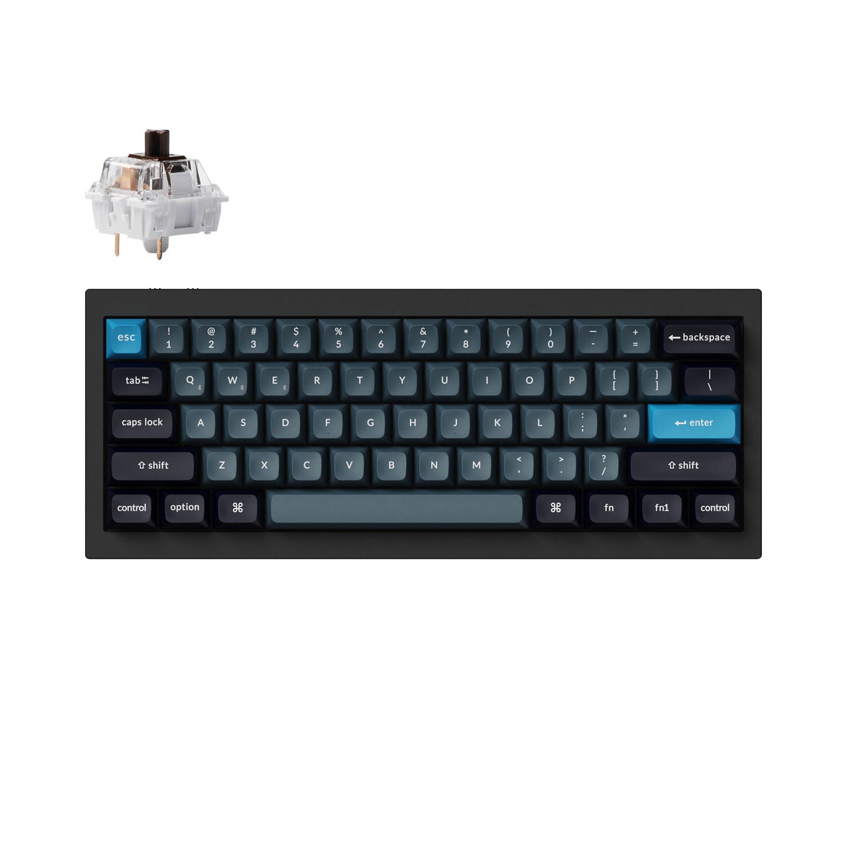 Keychron Q4 Pro QMK/VIA Kabellose, individuell anpassbare mechanische Tastatur - ANSI-Layout