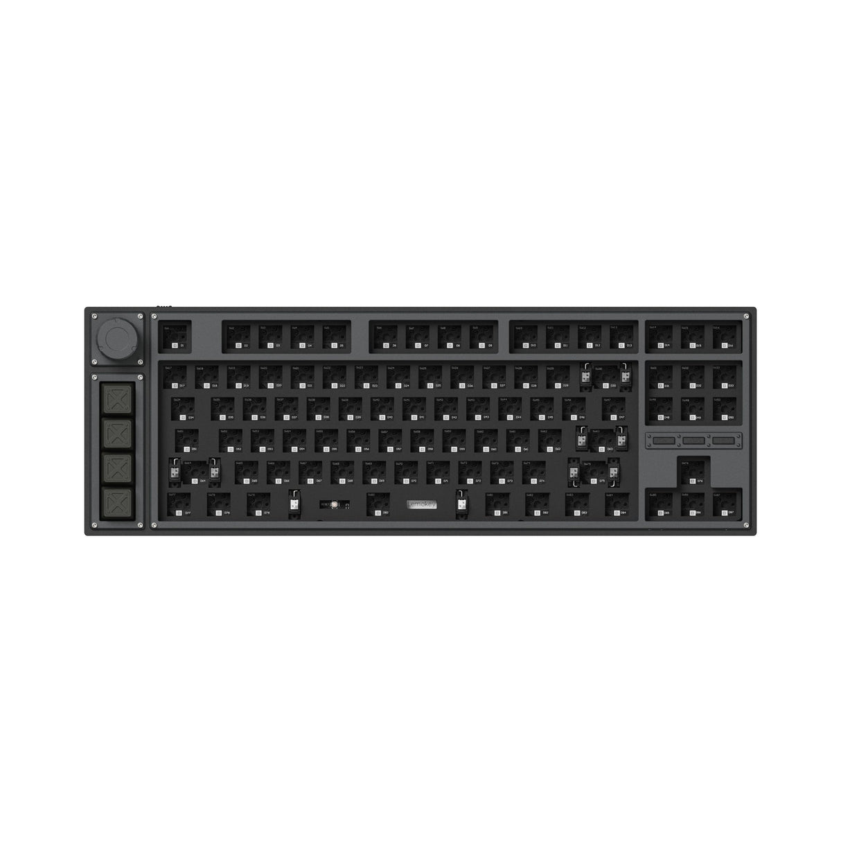 Lemokey L3 QMK/VIA Wireless Custom Mechanical Keyboard (US Layout)