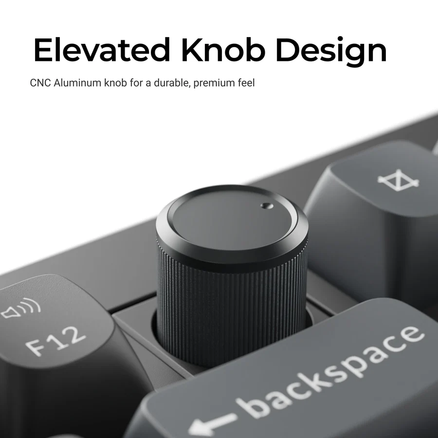 Keychron V6 Ultra 8K Wireless Custom Mechanical Keyboard(US ANSI Layout)