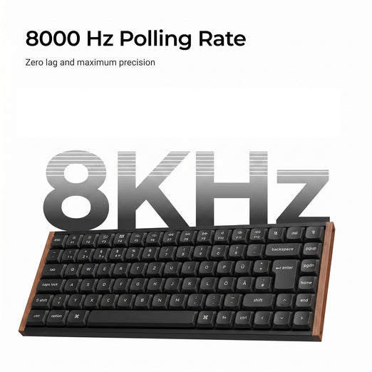 Keychron K3 Ultra 8K Wireless Custom Mechanical Keyboard ISO Layout Collection