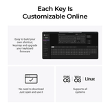 Keychron V6 Ultra 8K Wireless Custom Mechanical Keyboard(US ANSI Layout)