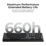 Keychron V6 Ultra 8K Wireless Custom Mechanical Keyboard(US ANSI Layout)