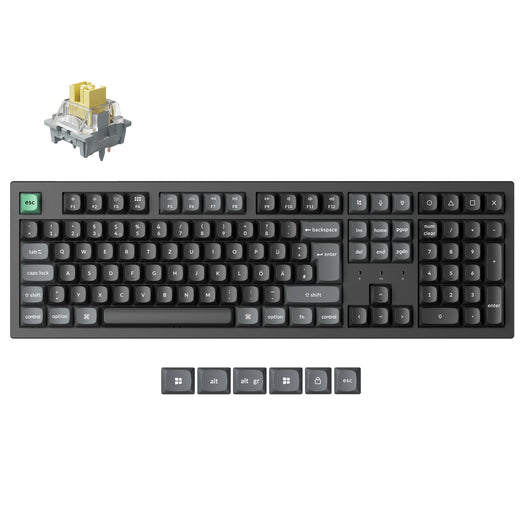 Keychron K10 Ultra 8K Wireless Custom Mechanical Keyboard (ISO Layout)