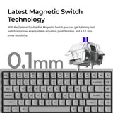 Keychron K2 HE Wireless Magnetic Switch Custom Keyboard - Concrete Edition