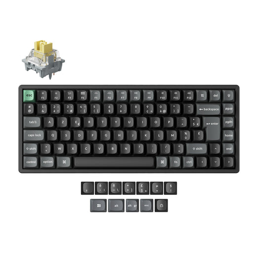Keychron K2 Ultra 8K Wireless Custom Mechanical Keyboard ISO Layout Collection