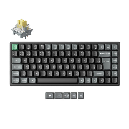 Keychron K2 Ultra 8K Wireless Custom Mechanical Keyboard ISO Layout Collection