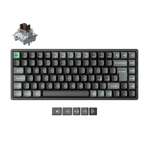 Keychron K2 Ultra 8K Wireless Custom Mechanical Keyboard ISO Layout Collection