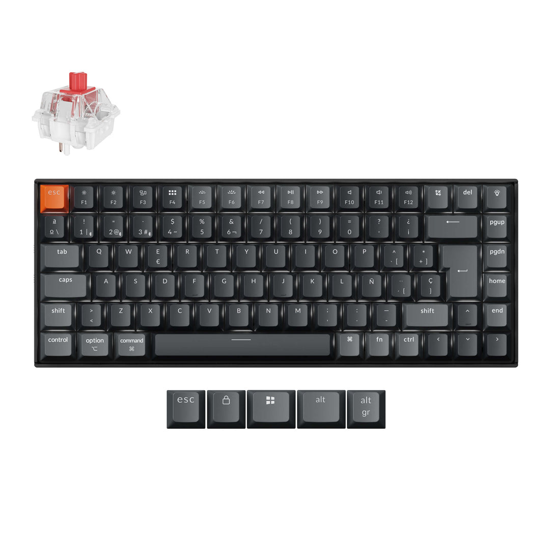 Keychron Q1 QMK Custom Mechanical Keyboard (US ANSI Layout