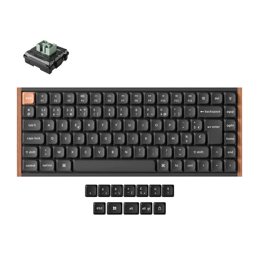Keychron K3 HE Kabellose Custom-Tastatur mit magnetischen Switches im ISO-Layout