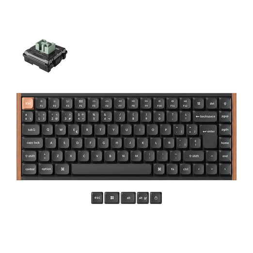 Keychron K3 HE Kabellose Custom-Tastatur mit magnetischen Switches im ISO-Layout