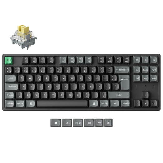 Keychron K8 Ultra 8K Wireless Custom Mechanical Keyboard ISO Layout Collection