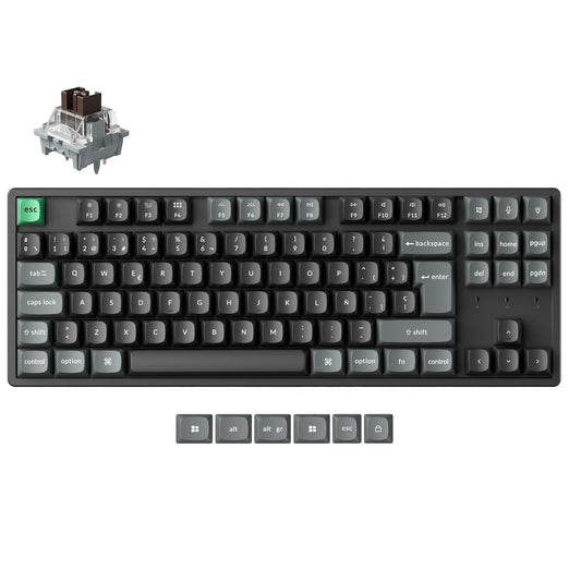 Keychron K8 Ultra 8K Wireless Custom Mechanical Keyboard ISO Layout Collection