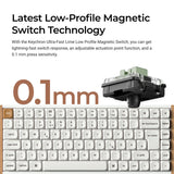Keychron K3 HE Wireless Magnetic Switch Custom ISO Keyboard