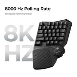 Keychron C0 HE Wired One Handed Magnetic Switch Gaming Keyboard(ANSI US Layout)