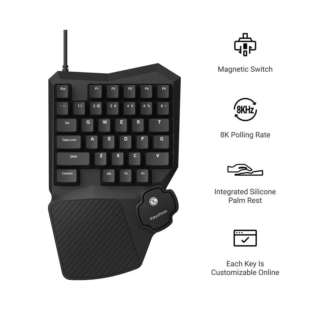 Keychron K9 Max QMK Wireless Custom Mechanical Keyboard (US ANSI